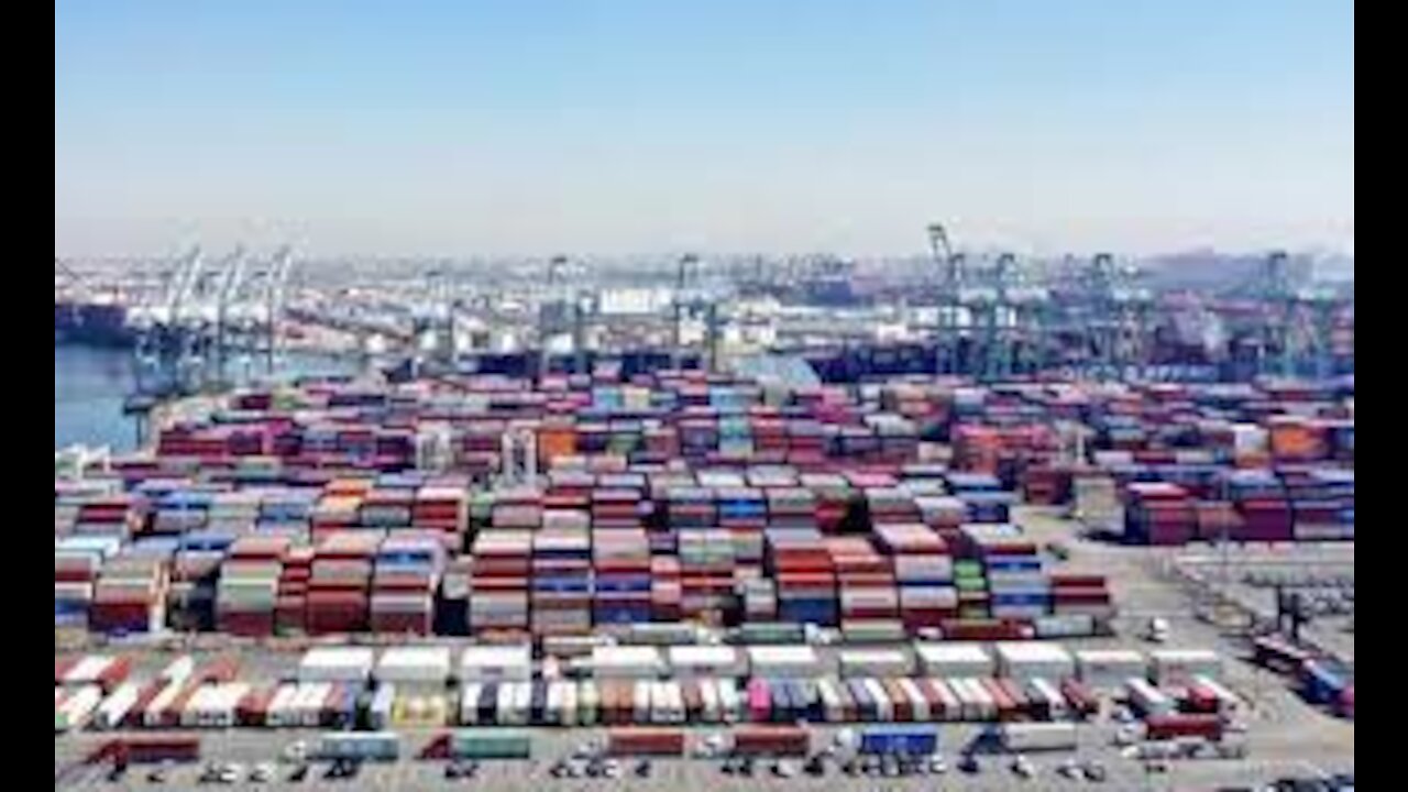 Ports Are Unloading EMPTY Shipping Containers