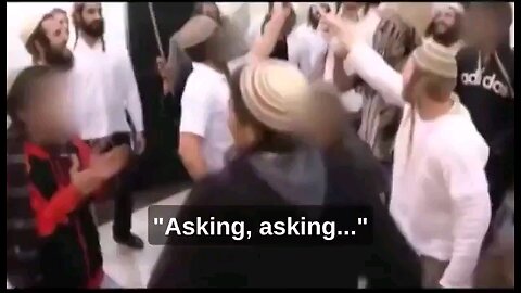 Zionists celebrate MURDER of a baby that was BURNED to DEATH,dancing&STABBING a picture of dead baby