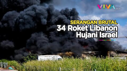 Israel Kebobolan, Libanon Bantu Gaza Tembak Puluhan Roket