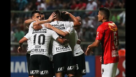 Gol de Jadson - Deportivo Lara 2 x 7 Corinthians - Narração de José Manoel de Barros