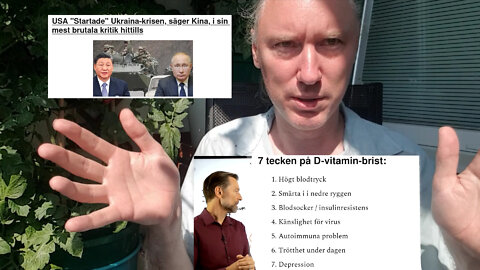 Upprepa D-vitamin! Kognitiv dissonans, övertalning, ukrainsk "demokrati" & vem anföll?