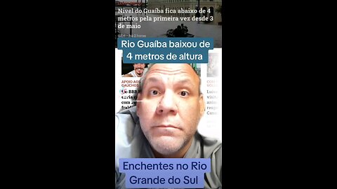 Rio Guaíba baixou de 4 metros