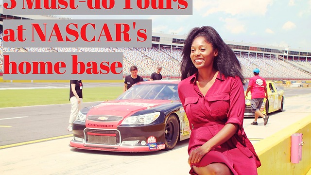 Woman takes amazing tour at NASCAR home base