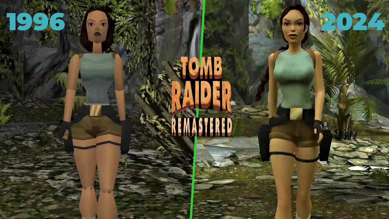 Tomb Raider - Original vs Remastered Comparison | RX 6700 + i5 12400f