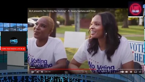 Trina and Saucy Santana help white supremacy #NoVoting #NoVucking #Trina #saucysantana