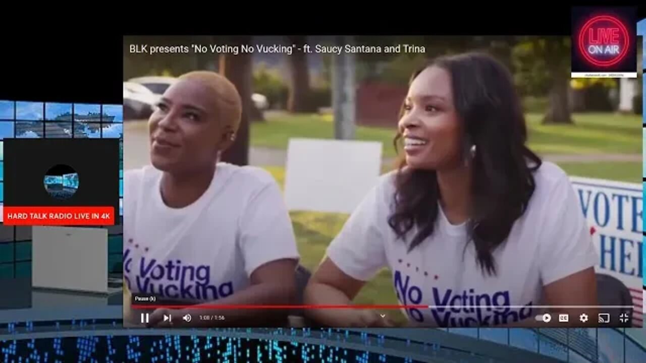 Trina and Saucy Santana help white supremacy #NoVoting #NoVucking #Trina #saucysantana