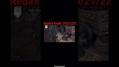 Reda’s Daily 10/21/22