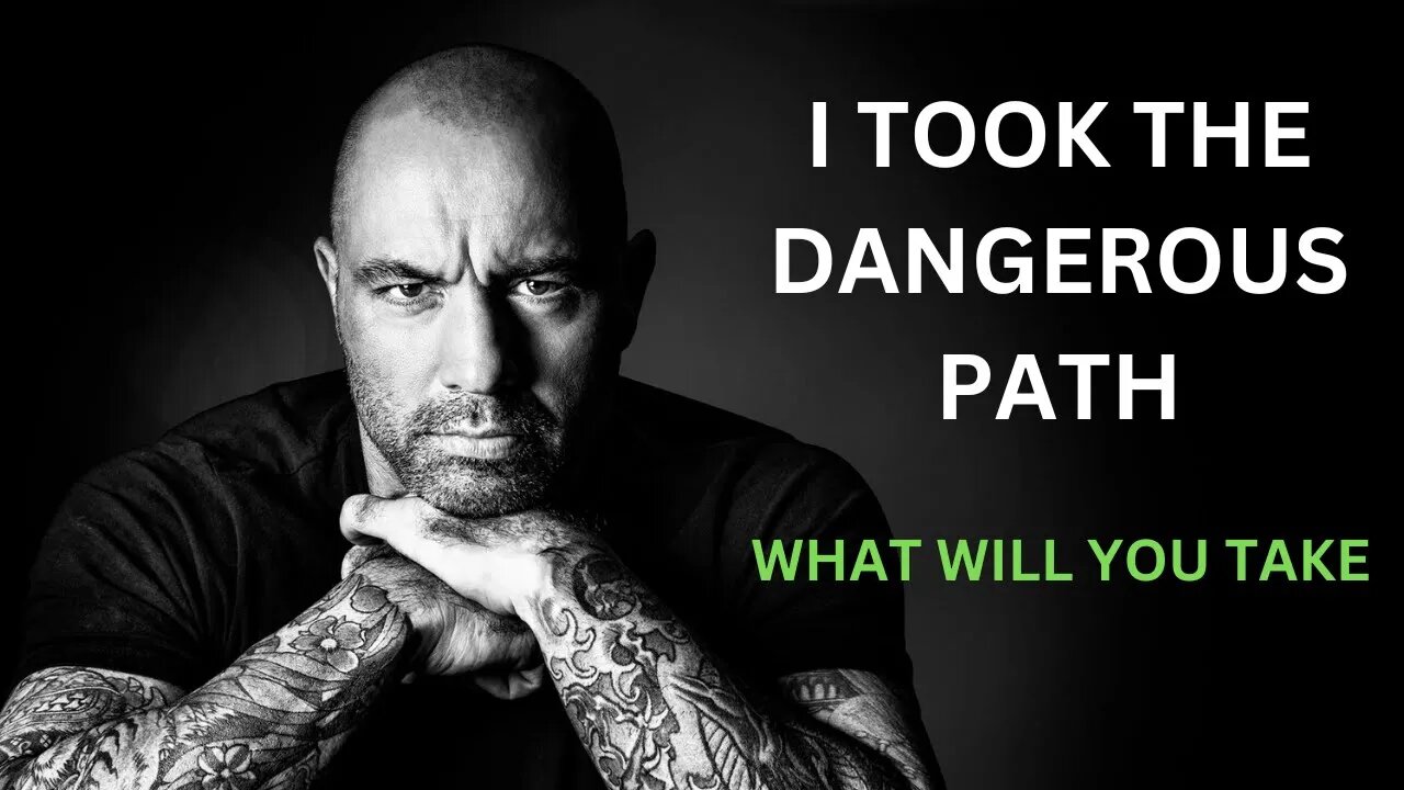 Joe Rogan Motivation Take the dangerous path. #motivation #shorts