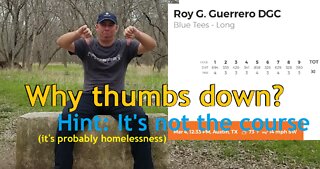 Roy G Guerrero Disc Golf Front 9 - First Time Playing (Long Tees)