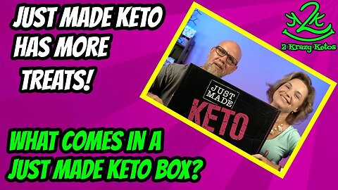 What's in a Just made Keto box?