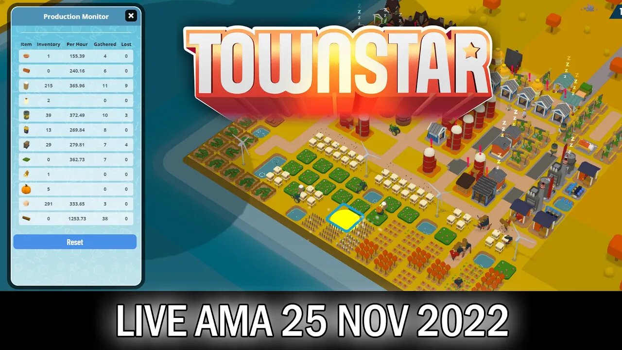 Town Star: AMA 25th November 2022