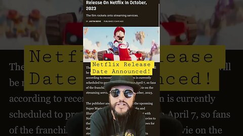 The Super Mario Bros. Movie Netflix Release Date ANNOUNCED!