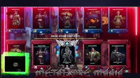 Cyraxx live on Kick. "Paladins Matches & Chill". 10/27/2023