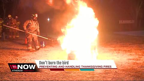 Thanksgiving Safety Tips: Burning the bird is bad, but a fryer fire is worse