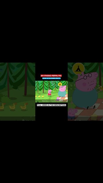 A PICNIC IN THE FOREST (Part 2) - My Friend Peppa Pig #shorts
