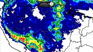 Chuvas seguem intensas no Sul e seguem para o Brasil central