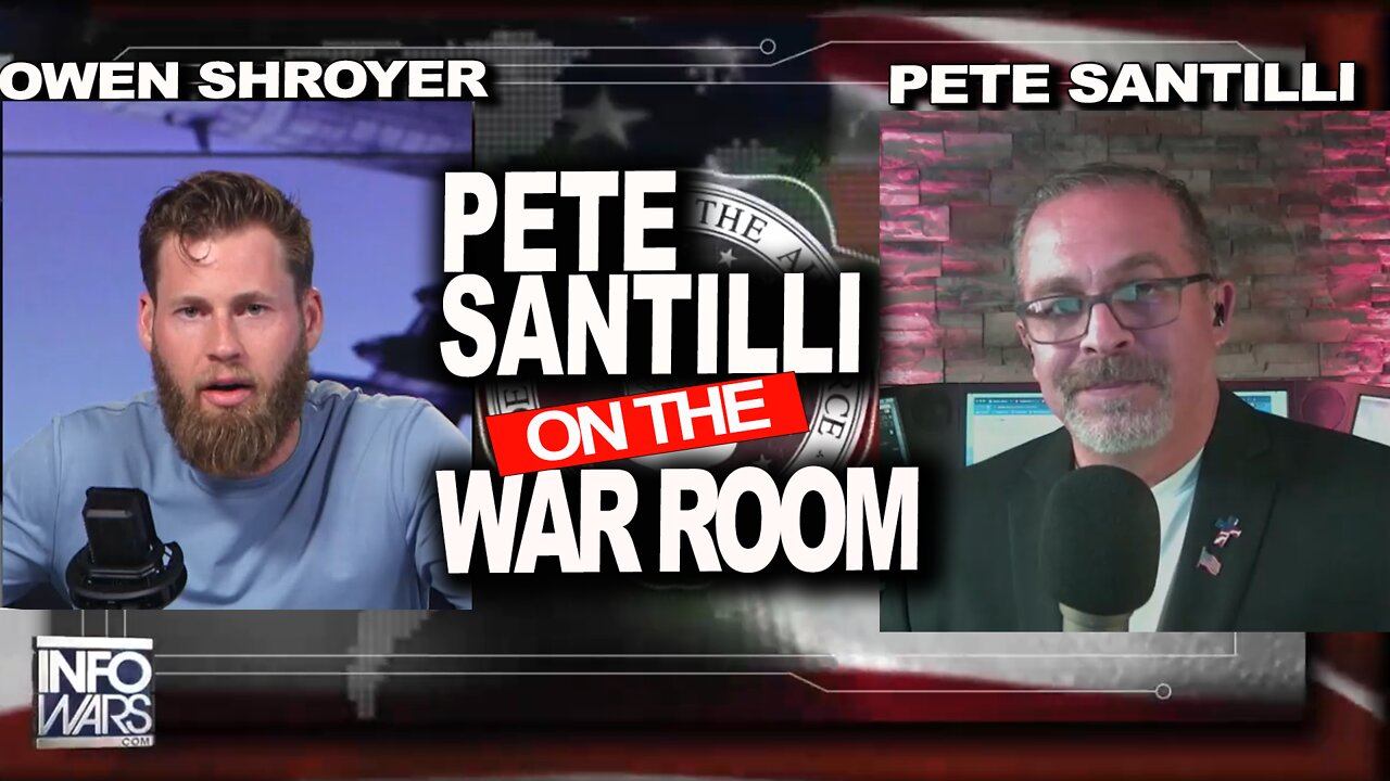 PETE SANTILLI WITH OWEN SHROYER ON THE WAR ROOM FOR VETERANS CALL IN DAY