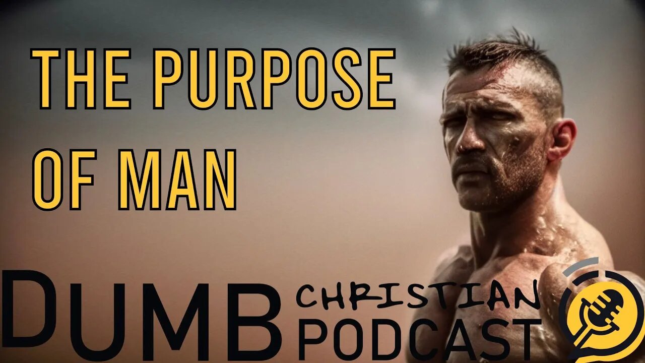 What is man's purpose? | Does God just want people to be good and that's it?