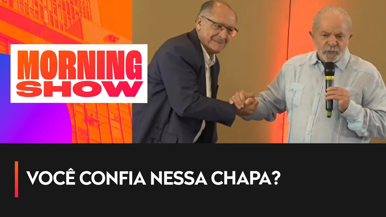 PSB formaliza Alckmin como vice de Lula