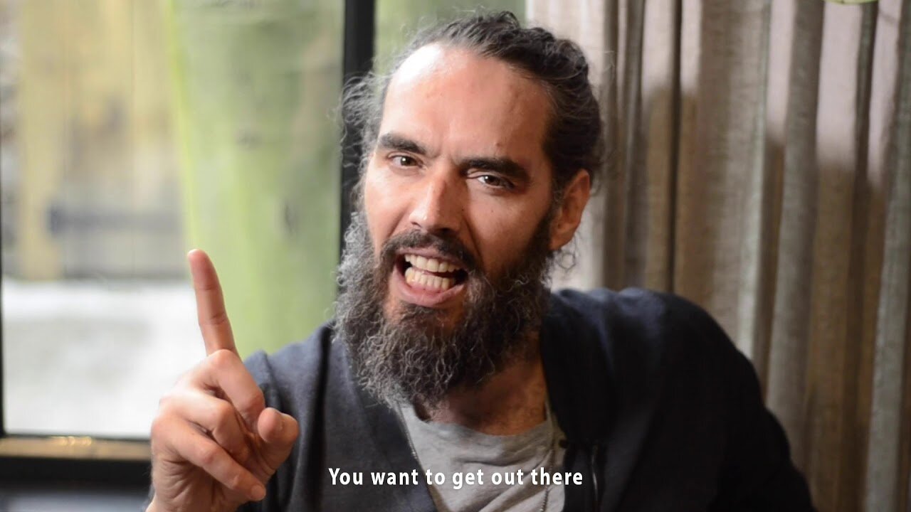 Russell Brand On Being Lazy!