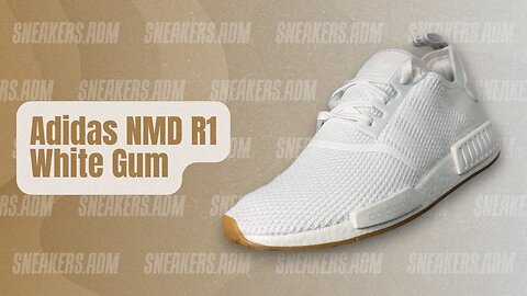 Adidas NMD R1 White Gum (2018/2020) - D96635 - @SneakersADM