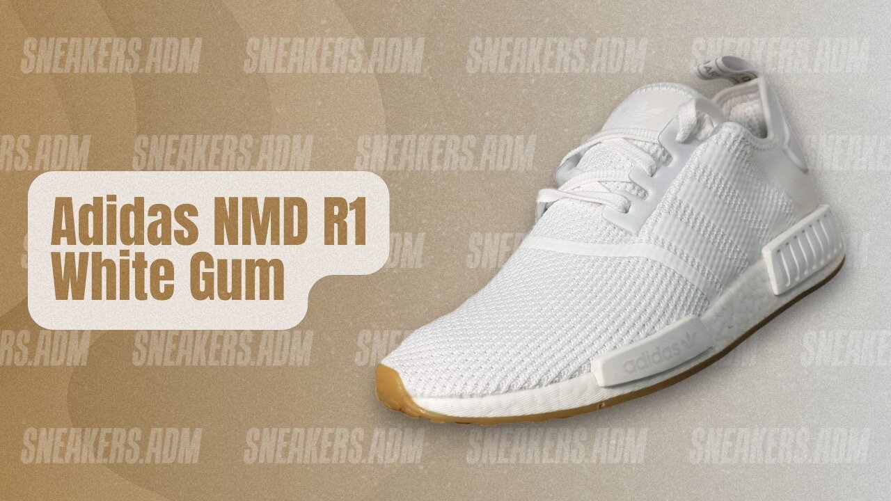 Adidas NMD R1 White Gum (2018/2020) - D96635 - @SneakersADM