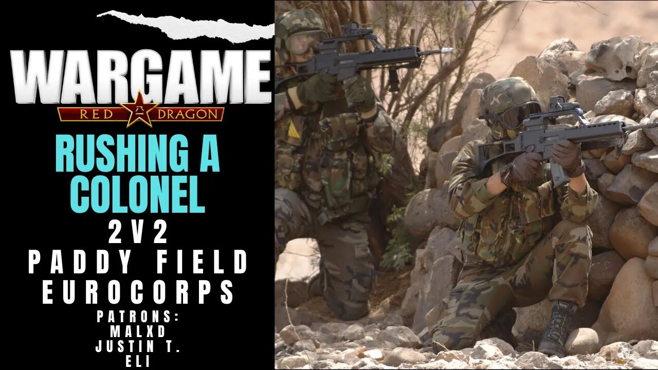 Rushing A Colonel | Wargame Red Dragon Multiplayer