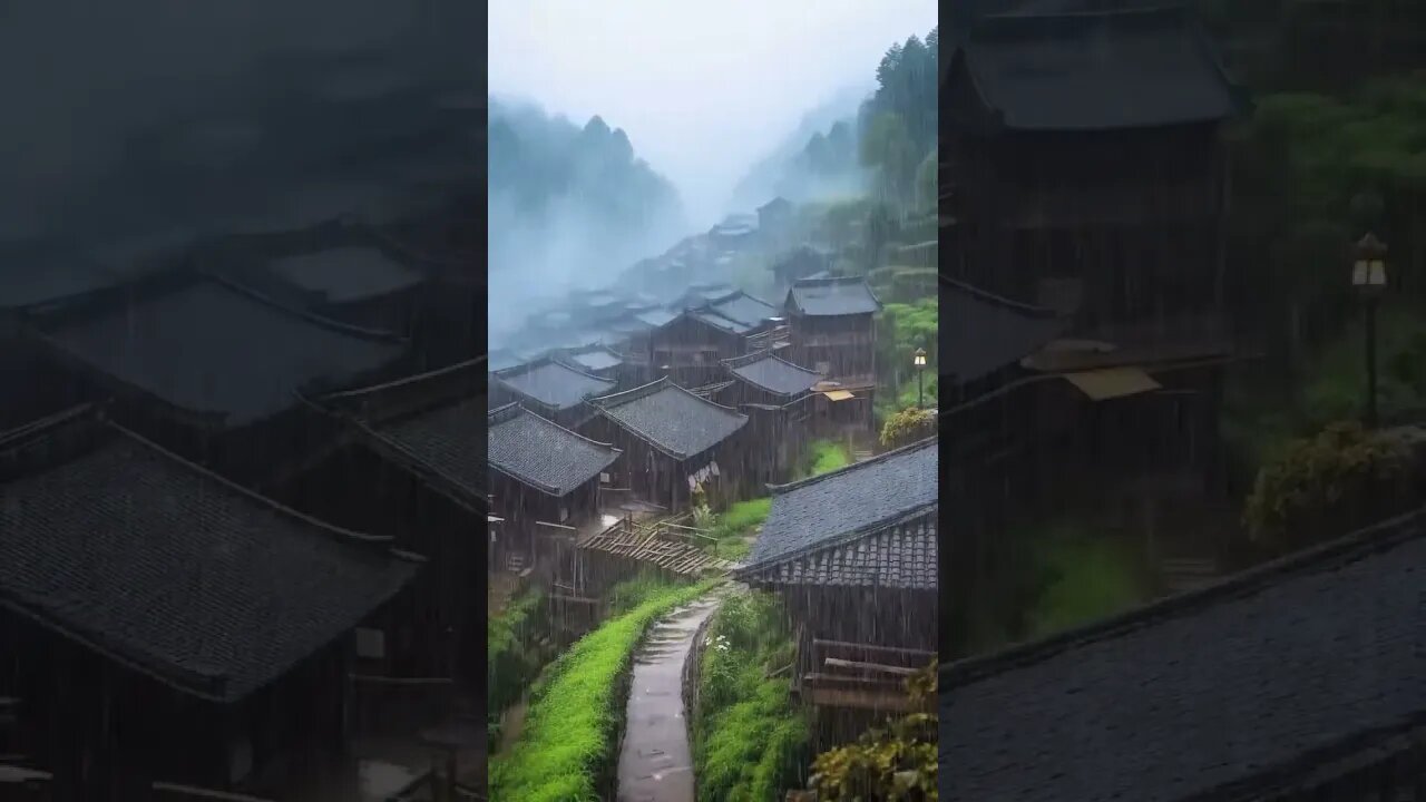 雨声助眠冥想深度睡眠:下雨声助眠带来放松与睡眠治愈,提高工作效率与身心健康#BGM#shorts #sleepmusic #shortsvideo #sleep #rain