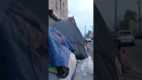 Kensington Daily Tent City #shorts #philadelphia #kensingtondaily