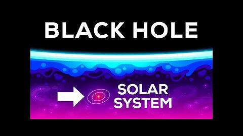 The Largest Black Hole in the Universe - Size Comparison