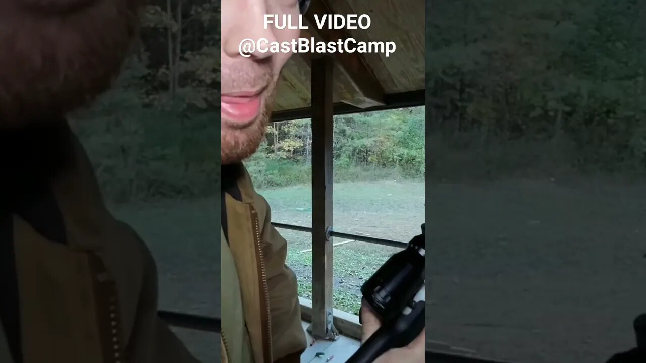 Sam From Cast Blast Camp @ The Gun Range! #shorts #youtubeshorts #hunting #shooting #range