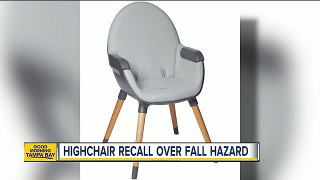 Skip Hop recalls convertible high chairs due to fall hazard