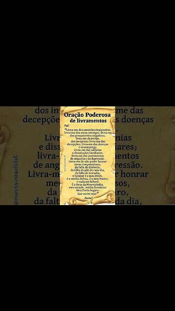 oracao poderosa de livramentos #shorts