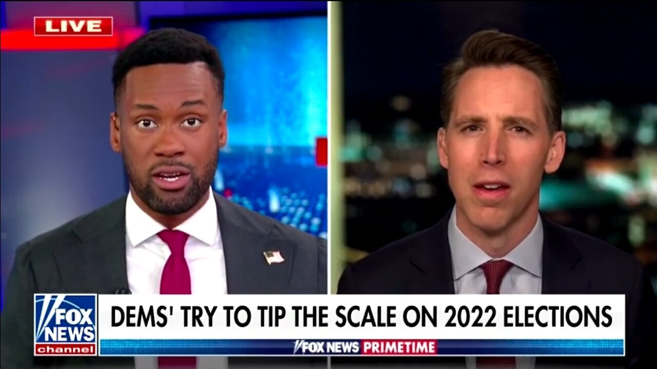 Sen Hawley: Dems Are Using Jan 6 As An Excuse To Go After Law Abiding Citizens