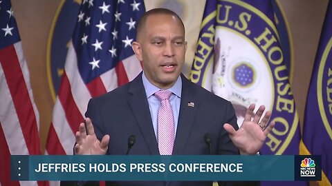 Hakeem Jeffries Brushes Off Anti-Semitic Democrats Skipping Israeli President's Address To Congress