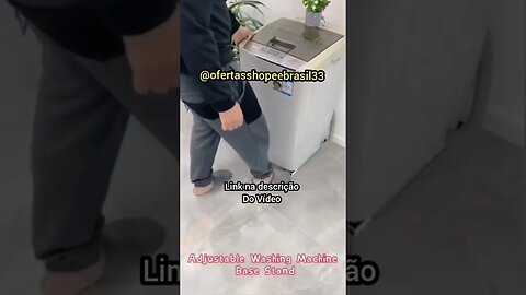 Achadinhos, Suporte De Aluminio Para Geladeira Fogão E Máquina De Lavar Base Carrinho #shorts