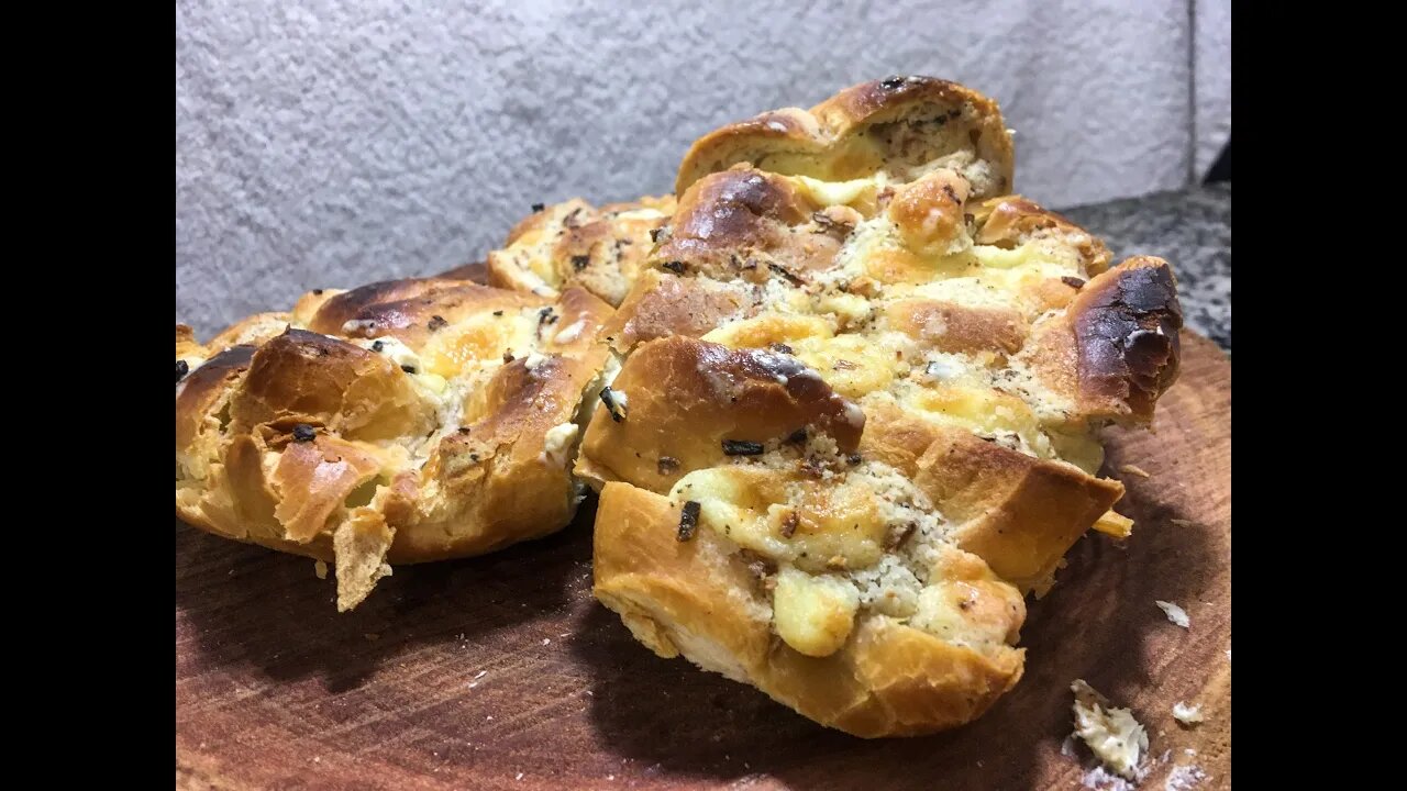 PÃO DE CEBOLA - Aperitivo para o seu Churrasco