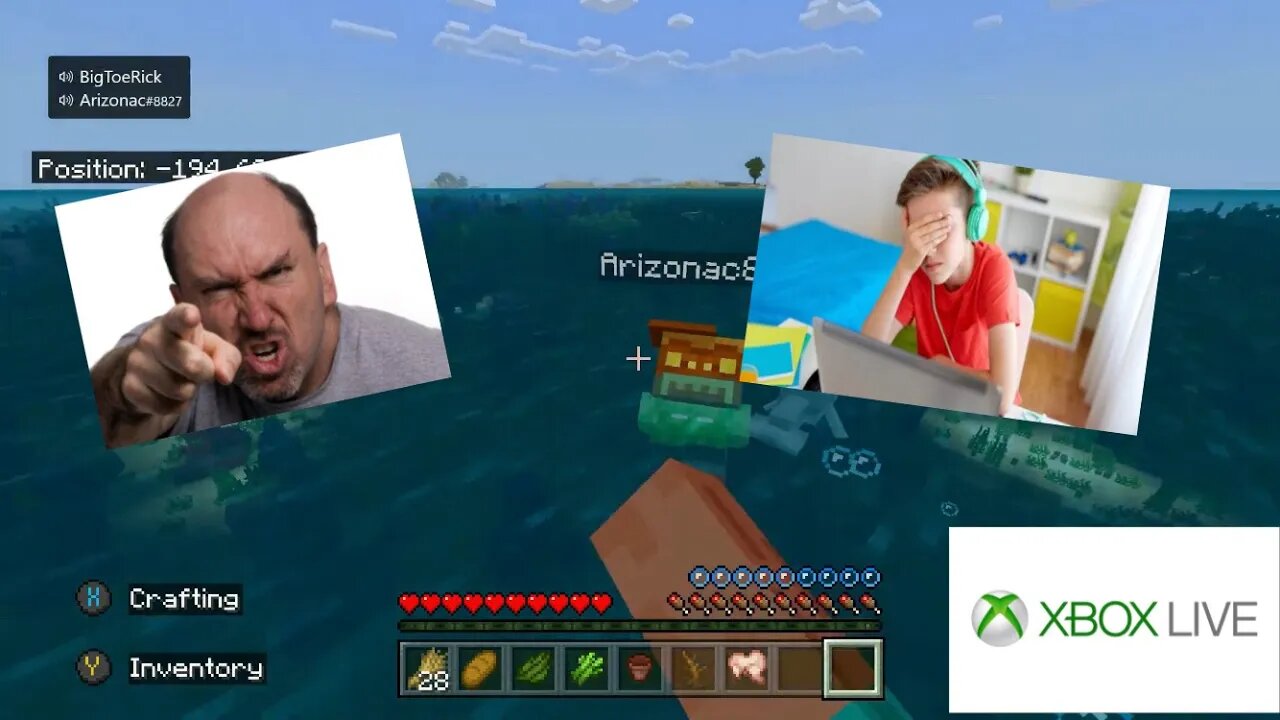 Angry Dad Yells at Sons Bully on Minecraft!
