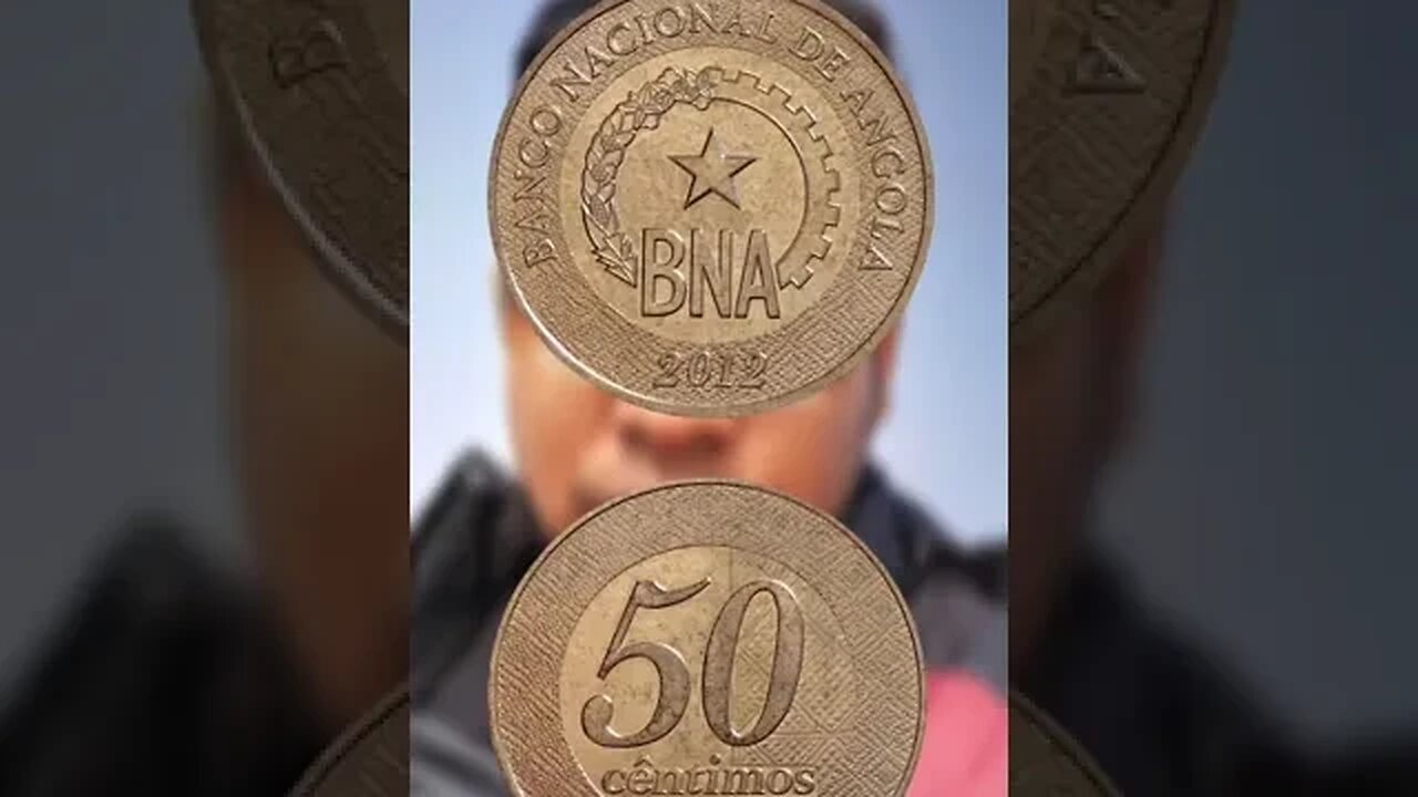 ANGOLA 50 CENTIMOS 2012. #shorts #viral #coinnotesz