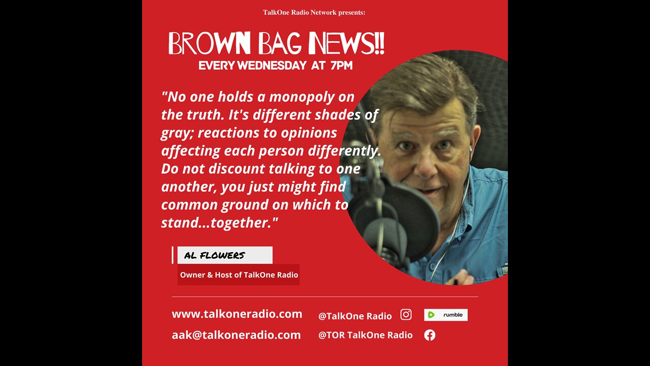 TalkOne Radio - Brown Bag News