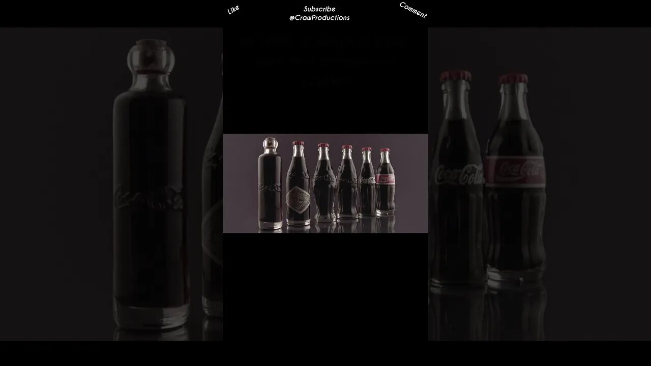 Coca Cola was among the first brands to vary bottle size #cocacola #shorts