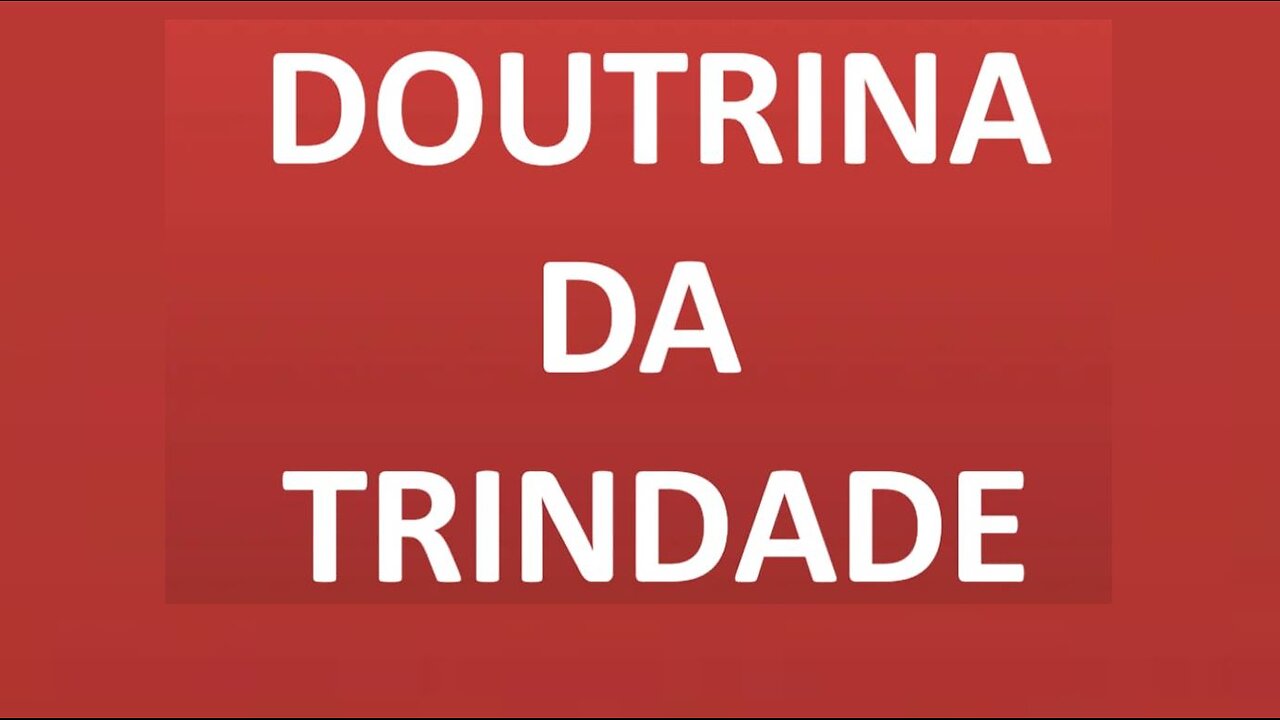 Doutrina da Trindade