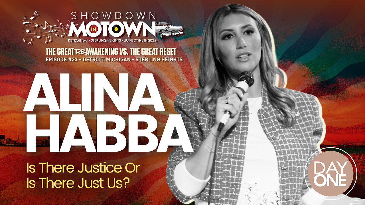 Alina Habba | Alina Habba Speaks At ReAwaken America Tour Detroit, Michigan! Join Navarro, Flynn, Eric Trump & Team America At Oct 18-19 Selma, NC ReAwaken! Request Tix Via Text 918-851-0102