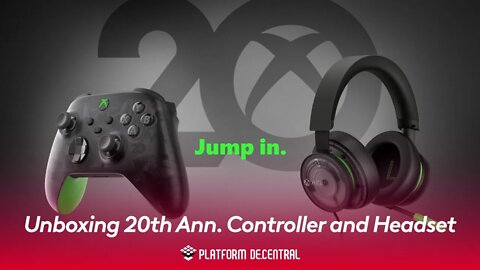 Unboxing Xbox 20th Anniversary Special Edition Wireless Controller and Stereo Headset