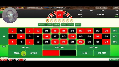 Advanced Roulette betting without placing bets ... Just to show u how rng works .. pop pop baby !!!!