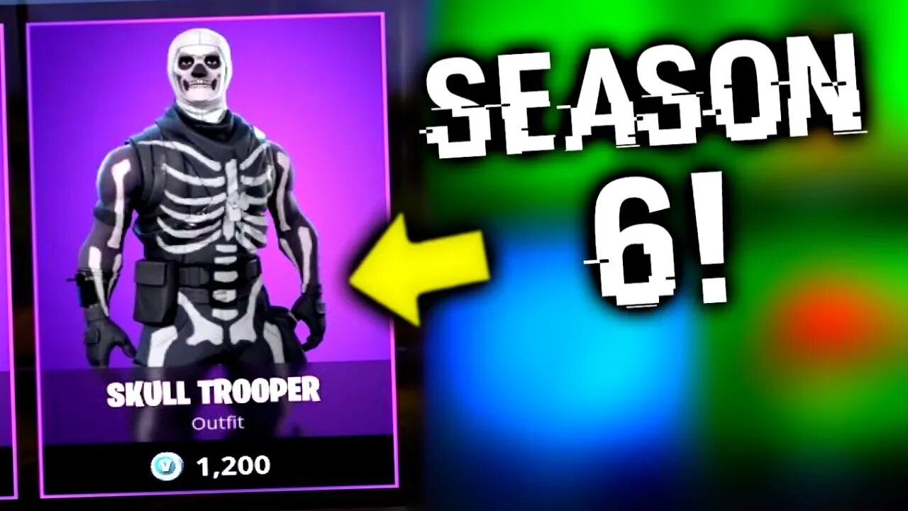 He Bought Skull Trooper In Fortnite Season 6