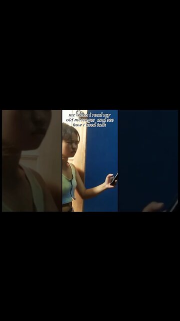 when I read my old messages