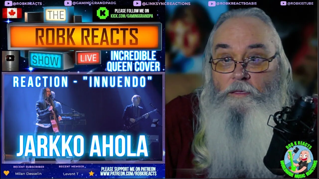 Jarkko Ahola Reaction - Incredible Queen Cover of "Innuendo"