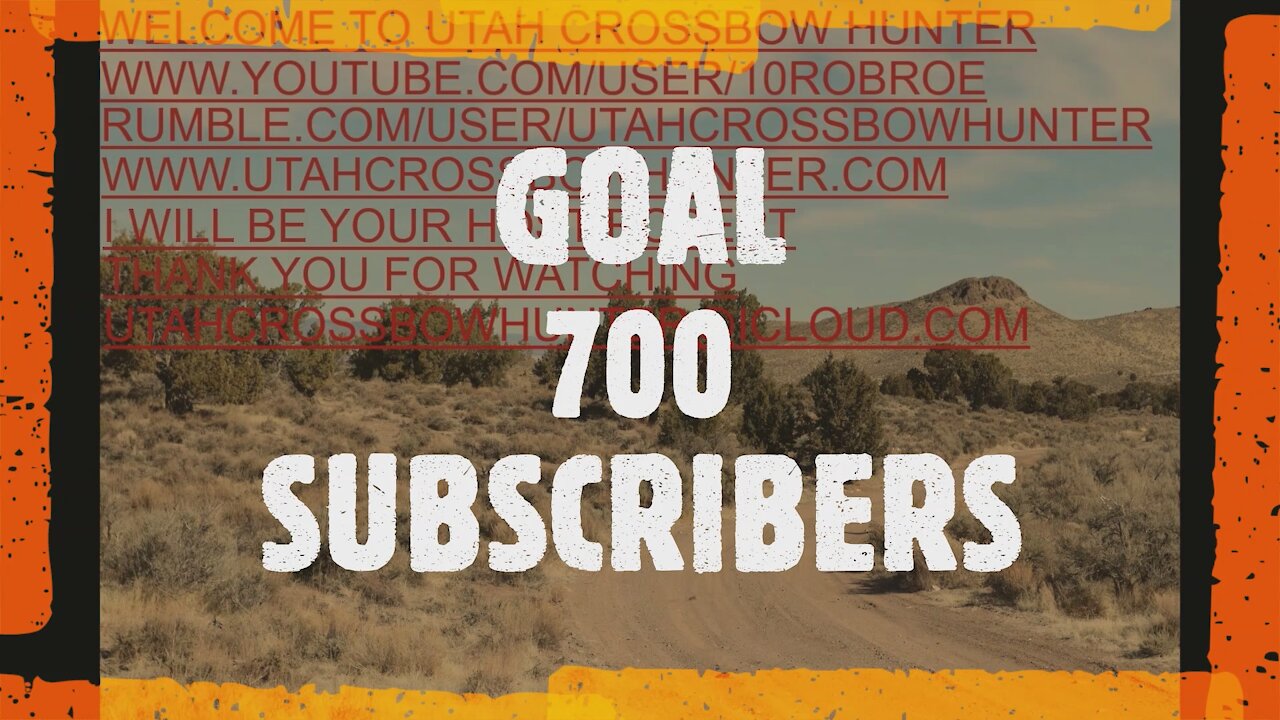 GOAL 700 SUBSCRIBERS