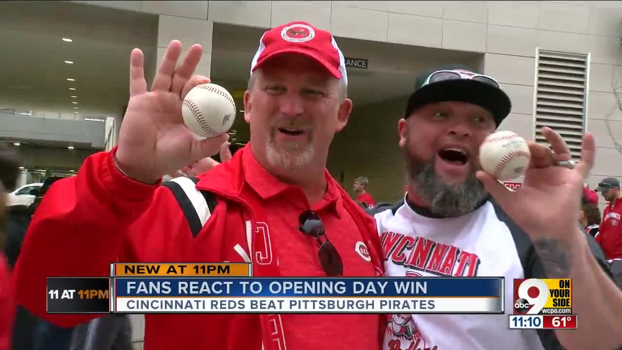 Reds opening win gives fans what they've missed — optimism